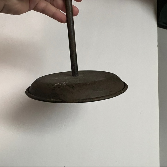 Brushed Metal Rabbit Weathervane T Bar Kitchen Towel Stand Holder - Picture 5 of 6